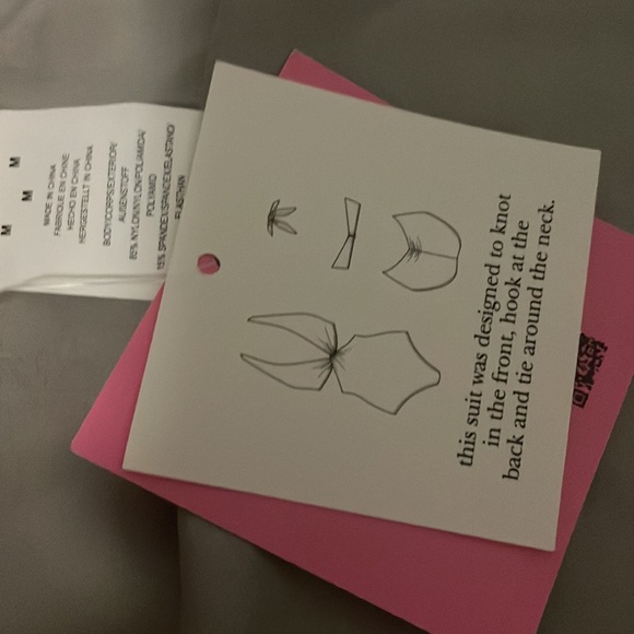 ✨Host Pick✨ Katespade Knot-Front Halter One-Piece Swimsuit - Picture 5 of 10